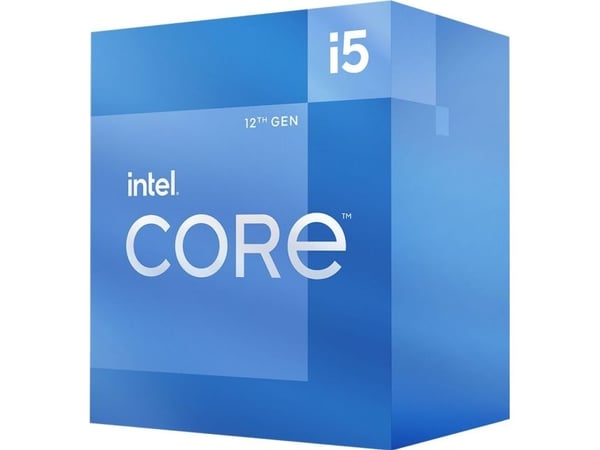 Intel® Core™ i5-12400 (Alder Lake) - 6-kjerner - 2,5 GHz (4,4 GHz Intel® Turbo Boost 2.0) - LGA1700-sokkel - Intel® UHD Graphics 730 - Boks