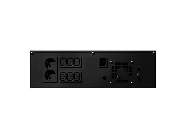 EVER SINLINE RT 3000 - UPS (rackmonterbar/ekstern) - AC 230 V - 2250 watt - 3000 VA - 9 Ah - Ethernet, USB - utgangskontakter: 8 - 3U