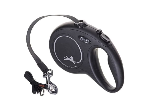 flexi New Classic bånd L, 5M, 50KG, sort