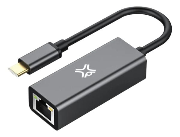 XtremeMac - Nettverksadapter - USB-C - Gigabit Ethernet - eplesølv