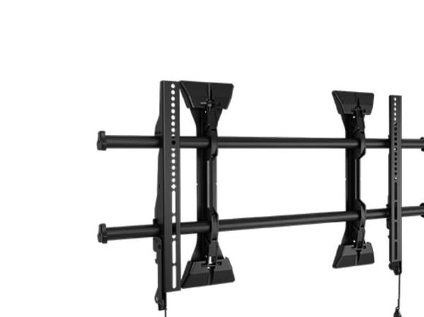 Chief Fusion Large Adjustable Fixed Display Wall Mount - For Displays 42-86" - Black - Monteringssett (veggmontering) - for flatpanel - svart - skj...