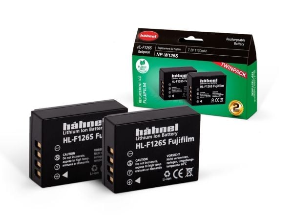 Hahnel HL-F126S, Fujifilm, 1130 mAh, 7,2 V, Lithium-Ion (Li-Ion)