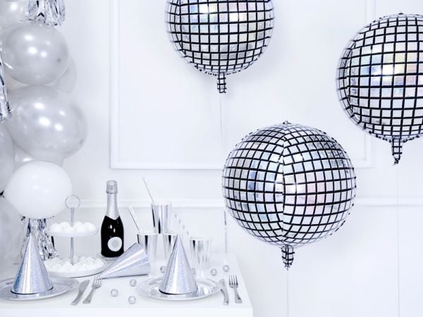 PartyDeco Disco Ball folio balloon 40 cm (1 pcs)