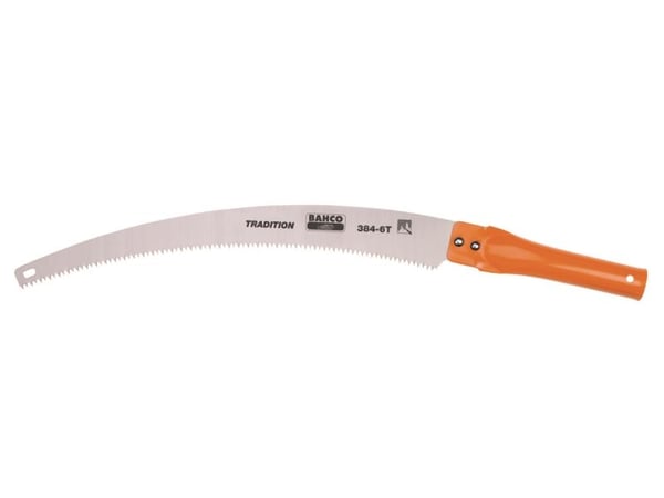Bahco 383-6T, Beskjæringssag, Tre, Oransje, Rustfritt stål, 1 stykker, 36 cm, 320 g
