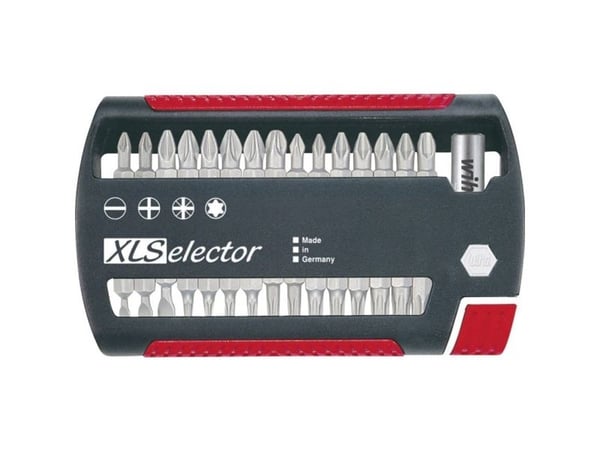 Wiha 7948-005, 31 stykker, Hex (imperisk), Philips, Pozidriv, Spor/slot, Torx, PH 1, PH 2, PH 3, PZ 1, PZ 2, PZ 3, 4.5,5.5,6.5 mm, T10, T15, T20, T...