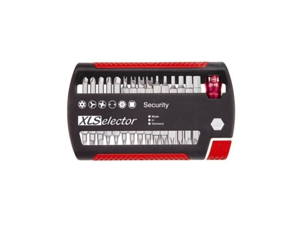 Wiha 7948-927, 31 stykker, Robertson, Nøkkelverktøy, Torx, Tri-Wing, 4, 6, 8, 10, TR2.0, TR2.5, TR3.0, TR4.0, TR5.0, TR6.0, T8H, T9H, T10H, T15H, T...
