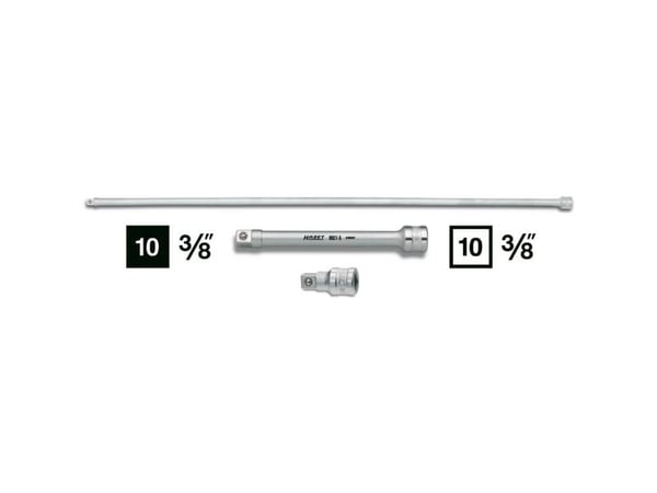 HAZET 8821-5, Stikkontakt, 3/8", Metrisk/imperisk, 1 hoder, 10 mm, 3/8"