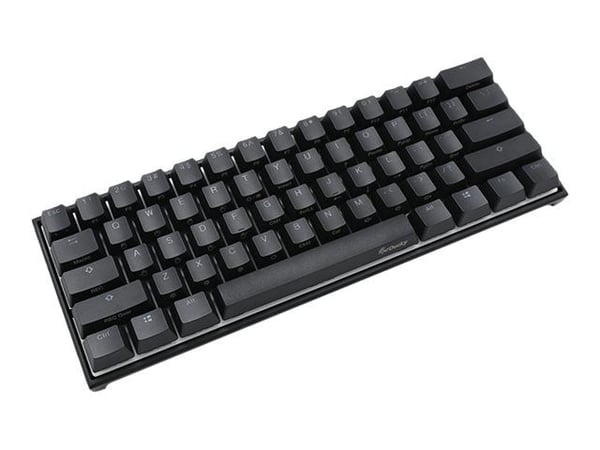 Ducky Mecha Mini Gaming Keyboard, MX-Speed-Silver, RGB-LED - Svart