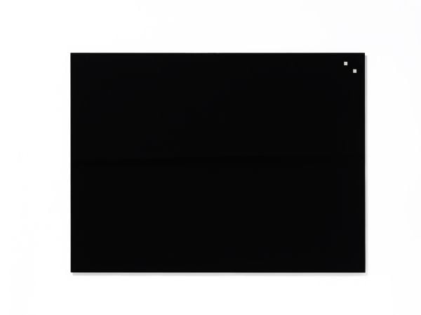Magnetisk glastavle NAGA 60x80 cm sort
