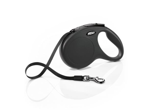 flexi New Classic bånd L, 5M, 50KG, sort