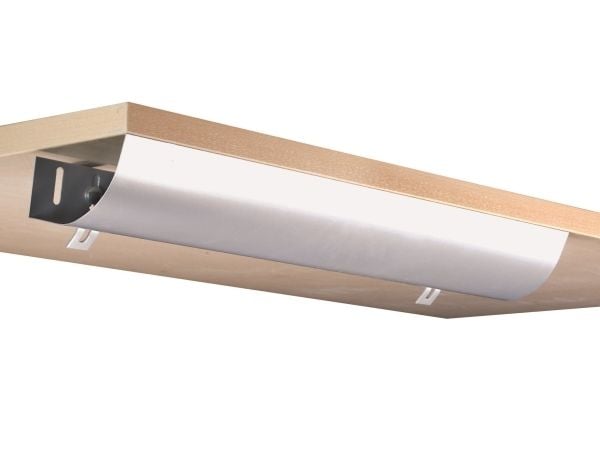 Kabelkanal TWIN LINE 760 mm sølv Kabelkanal TWIN LINE 760 mm sølv