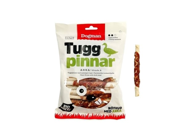 Dogman Tuggpinnar Med Anka 25p 12cm