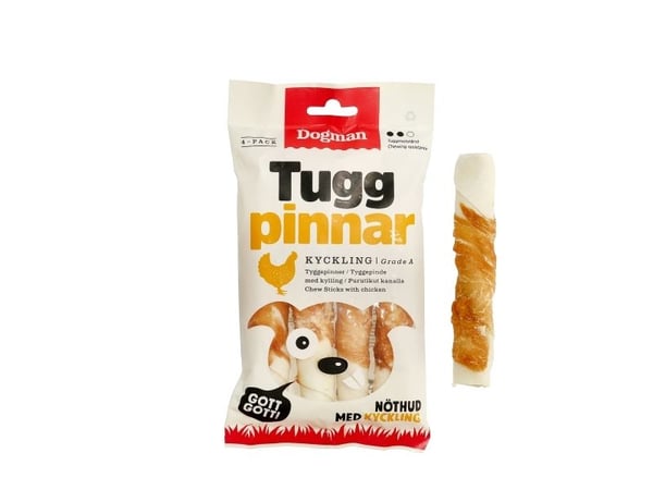 DOGMAN Purutikut kanaa 4-pack 4-pack