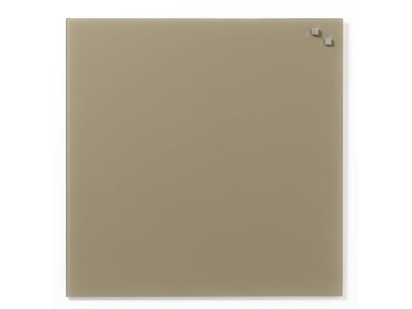 Magneettinen lasitaulu 45 x 45 cm beige