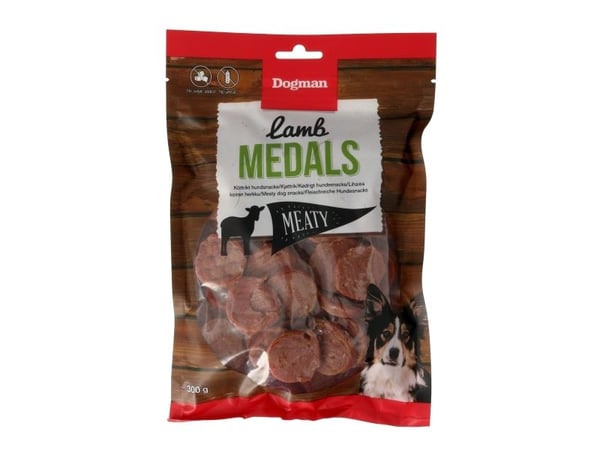 DOGMAN Lamb Medals 300g