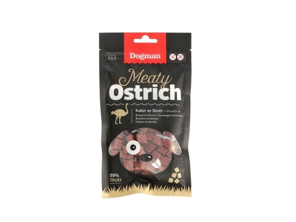 DOGMAN Strutsikuutiot 80g