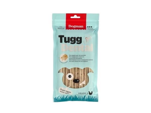 DOGMAN Chew Dental med kylling M 7p