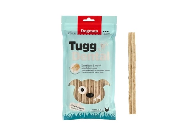 DOGMAN Chew Dental kanan kanssa M 7p 17,5cm 17,5cm