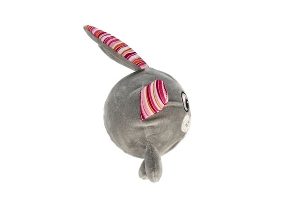 Dogman Leksak Rabbe Boll Grå 15cm