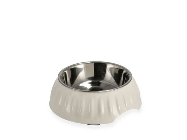 Dogman Matskål Retro Vit 18cm