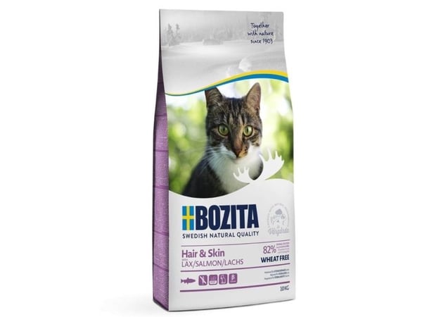 Bozita Hair & Skin Wheat Free Salmon Kattmat 10kg