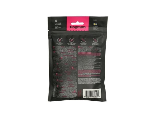 Dogman Frystorkat Snacks Av Gris 50g