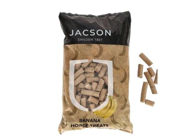JACSON Hestegodbiter med banansmak 3 kg