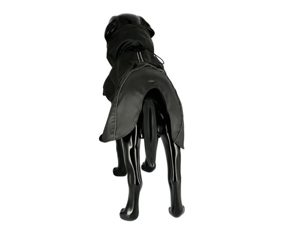 Dogman Regntäcke Aqua Svart 25cm