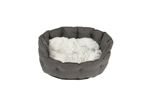 Dogman Classy Memory Foam Hundbädd Grå L 74cm