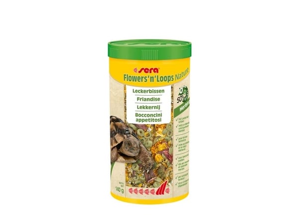 sera Flowersn Loops, Turtle, Universal, 1000 ml, 140 g