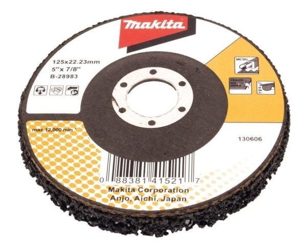Makita B-28983, Slipskiva, Metall, 2,22 cm, 12,5 cm, 10 styck