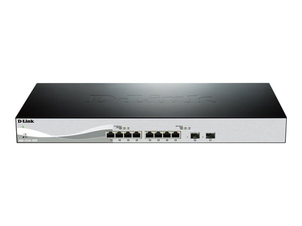 D-Link DXS 1210-10TS - Switch - Styrt - 8 x 10GBase-T + 2 x 10 Gigabit SFP+ - rackmonterbar
