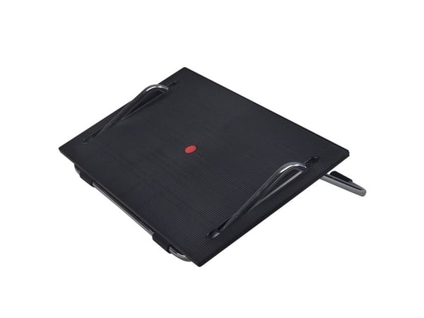TWINCO TWIN ERGONOMIC - Fotstøtte - svart, krom