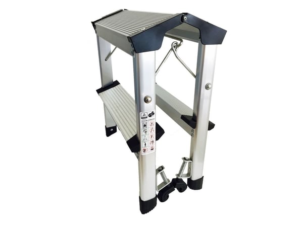 TWINCO TWIN MINI 6400 - Trinnstige - 2 trinn - 2 seksjoner - aluminium
