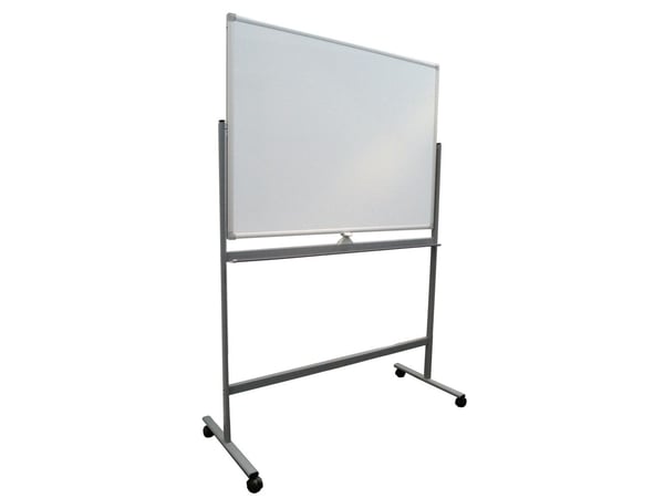 Mobil Whiteboard 1200x900 mm grå stel