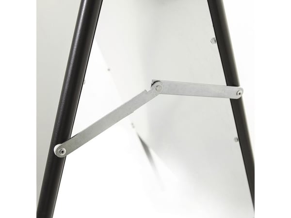 Street sign, Twinco Twin Light, 600x1010x60mm, hvid