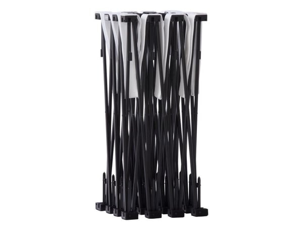 Pop-up TWIN vägglampa 3x3 svart