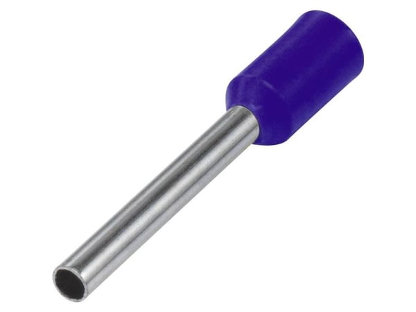Vogt Verbindungstechnik 470208 Kabelsko 0.75 mm² Delvist isoleret Blå 100 stk