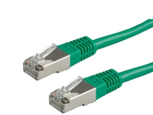 VALUE Cat6, 0.5m, 0,5 m, Cat6, S/FTP (S-STP), RJ-45, RJ-45, Grønn