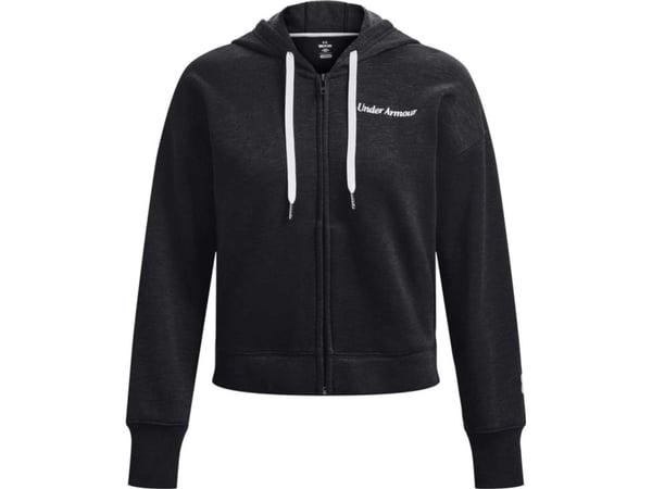 Under Armour Essential Fleece Script FZ Hoodie 1374106-001 - L