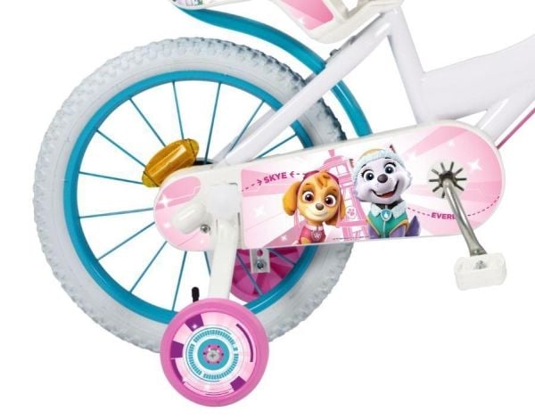 BØRNECYKEL 16" TOIMSA TOI1681 PAW PATROL HVID