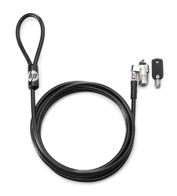 HP Keyed Cable Lock - Lås för säkerhetskabel - 1.83 m