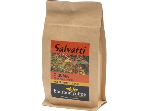 Hele kaffebønner Salvatti Gisuma 250 g