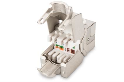 Digitus Professional DN-93612 - Modulaarinen lisälaite - CAT 6a - SSTP - RJ-45 - valkoinen