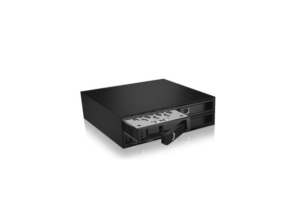 ICY BOX IB-2242SSK - Ramme - 5,25" til 4 x 2,5" - sortering