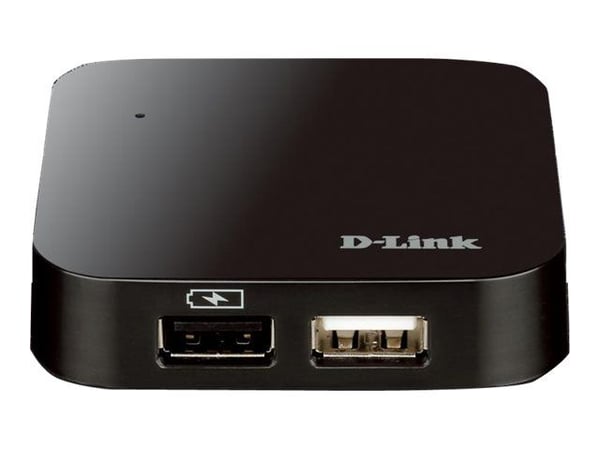 D-Link DUB H4 - Hubb - 4 x USB 2.0 - skrivbordsmodell