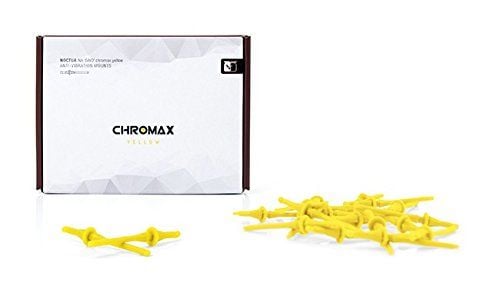 Noctua chromax NA-SAV2 - Vibrasjonsabsorberingssett for systemvifte - chromax.yellow