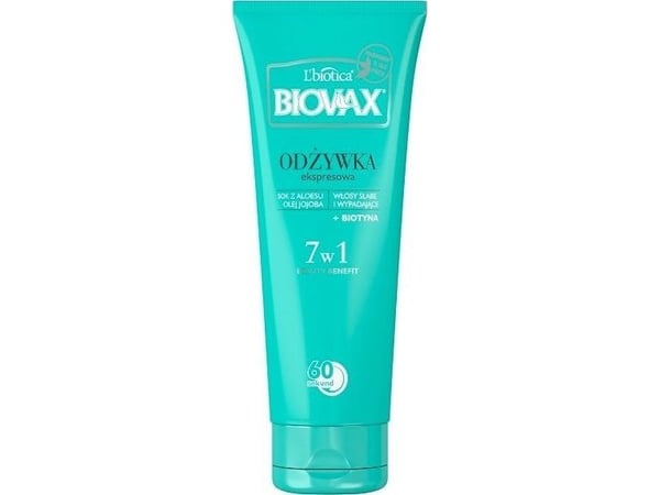 LBIOTICA / BIOVAX Biovax balsam 60 sek. svakt hår 200 ml