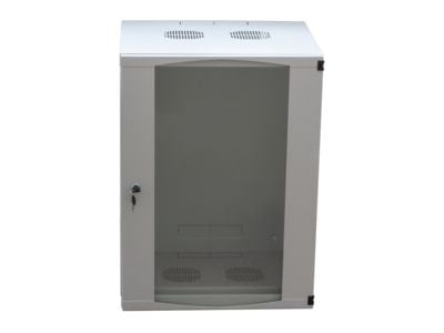 LogiLink W15F64G, Seinään asennettava laitekehikko, 50 kg, 25 kg, Harmaa