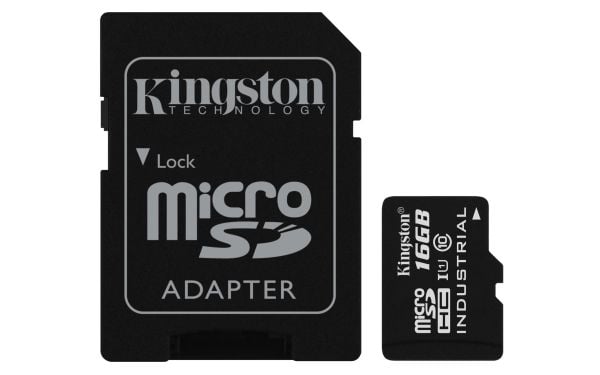 Kingston - Flashminnekort (microSDHC til SD-adapter inkludert) - 16 GB - UHS Class 1 / Class10 - microSDHC UHS-I